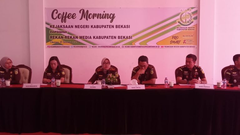 Kejari Kabupaten Bekasi Paparkan Capaian Kinerja dan Program Prioritas Tahun 2024