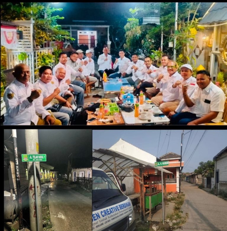 Dana Rambu Jalan Desa Muktiwari Diduga Tidak Efesian