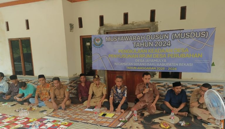 Desa Jayamulya Gelar MUSDUS TA 2025-2026