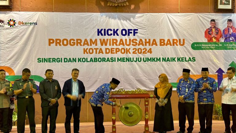 Kick Off Program Wirausaha Baru 2024 digelar DKUM Kota Depok