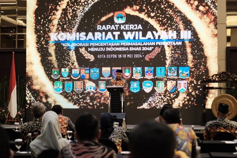 Rakerkomwil III APEKSI Bahas Isu Strategi Kolaborasi Menuju Indonesia Emas 2045