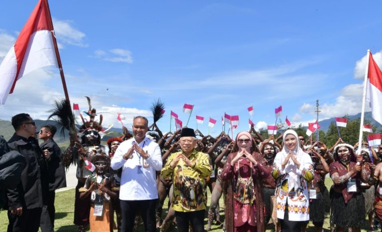 Dari Tanah Wamena, Wapres RI Canangkan 6 Proyek Prioritas Nasional untuk Provinsi Papua Pegunungan