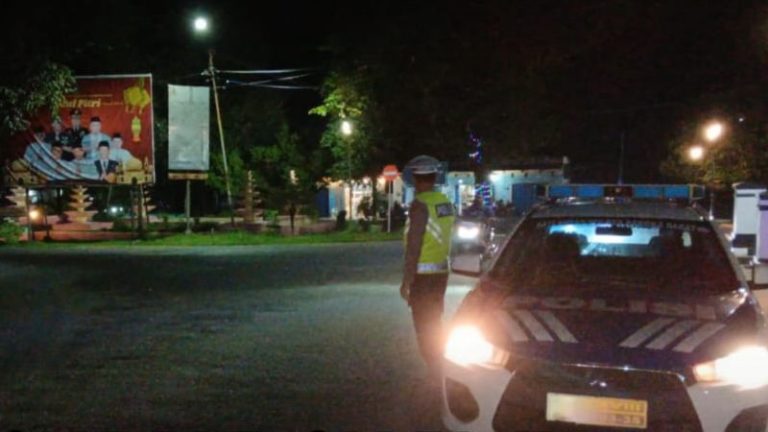 Sat Lantas Polres Bangka Barat Laksanakan Giat Patroli Roda 2