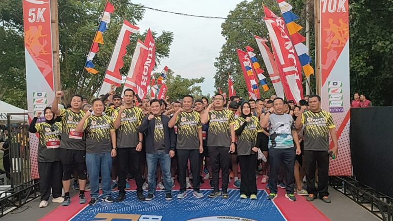 Polres Bangka Barat Sukses Gelar Bhayangkara Babar Run 2024