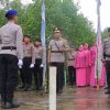 Kapolres Bangka Tengah Pimpin Upacara Tabur Bunga, Peringati Hari Bhayangkara ke-78
