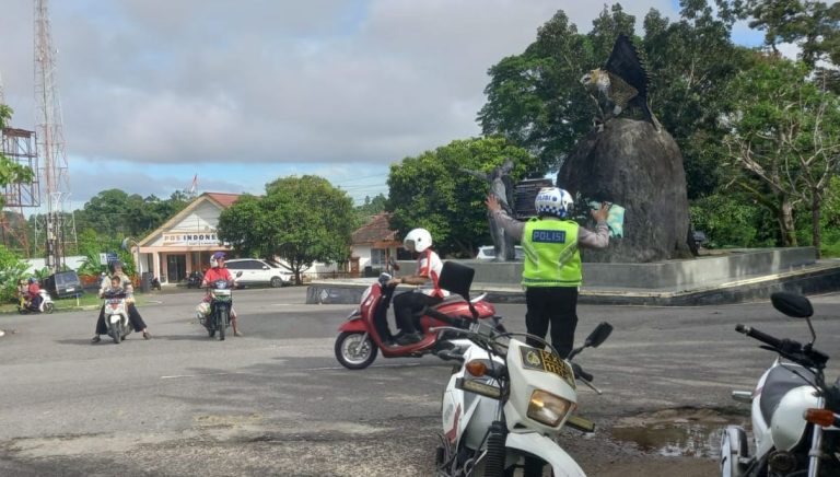 Sat Lantas Polres Bangka Barat Laksanakan Giat Patroli Roda Dua