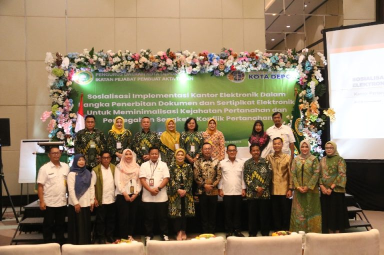 Sosialisasi Implementasi Kantor Elektronik, Indra Gunawan Ungkap Modus Kejahatan Pertanahan