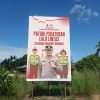 Polres Bangka Barat Pasang Spanduk Himbauan Kamtibmas cegah kejahatan