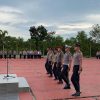 Kapolres Bangka Barat Pimpin Upacara Kenaikan Pangkat Personil
