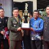 Polres Bangka Barat Berikan Piagam Lomba Siskamling Antar Desa