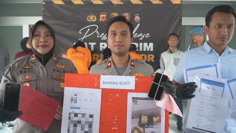 Polres Bogor Tangkap Pelaku Promotor Judi Online