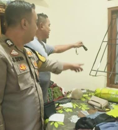 Team INAFIS Polres Bogor Olah TKP Kasus Perampokan Rumah Dicibinong 