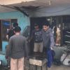Polsek Ciawi Cek Lokasi TKP Kebakaran Rumah Kontrakan di Ciawi
