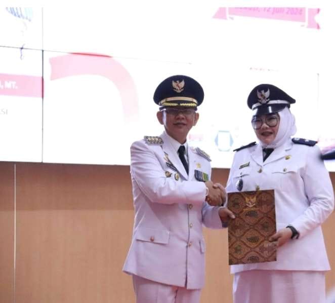 Luncurkan Slogan Menyala Sindangmulya, ini Kata Kades Selpia Indriyani