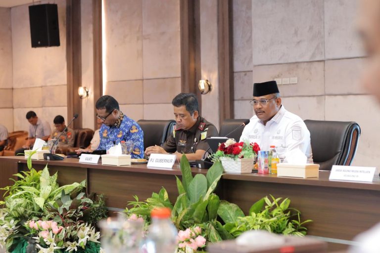 Pj Gubernur Babel dan Kejagung RI Bahas Pembenahan Pertambangan Timah