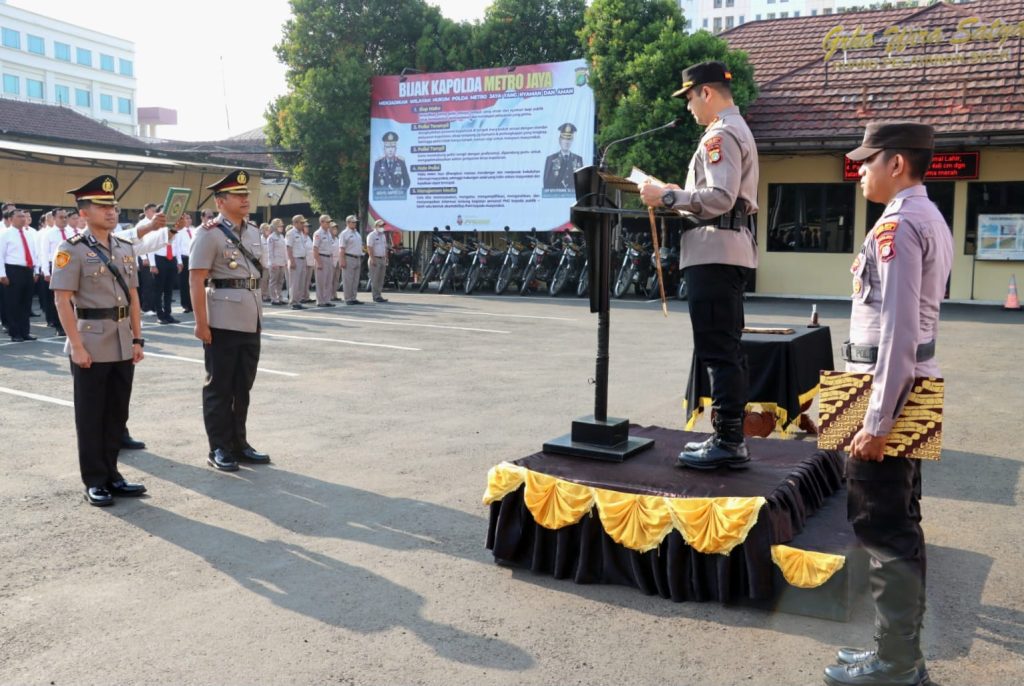 Kapolres Metro Depok Pimpin Sertijab Wakapolres Baru