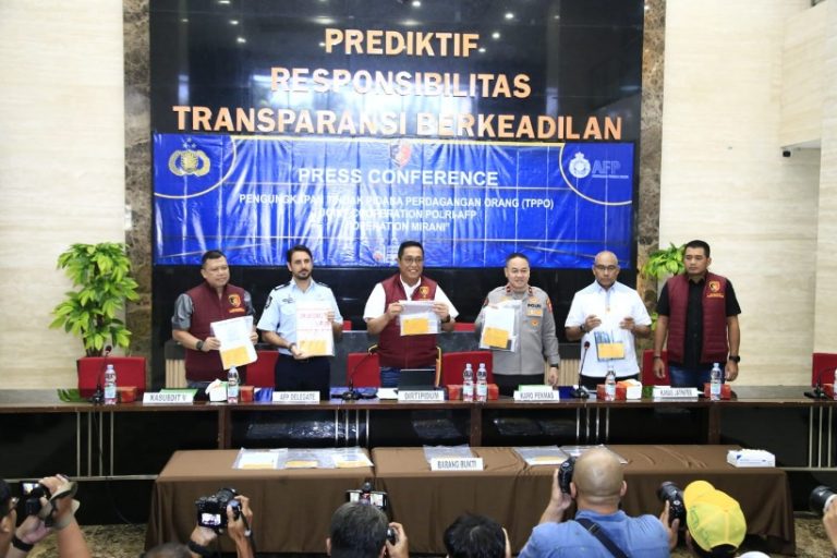 Bareskrim Polri Ungkap Kasus TPPO PSK di Sydney