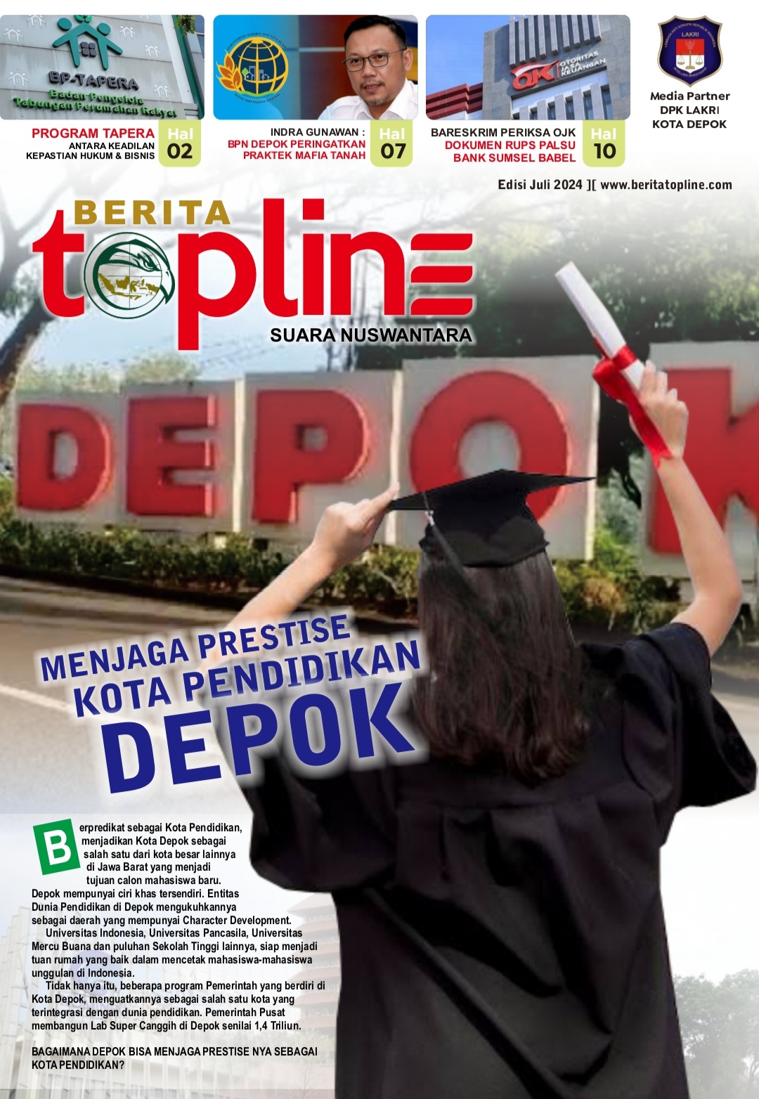 Tabloid Berita Top Line
