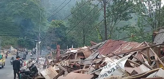 Penertiban Tahap Dua Bangli Di Puncak Kabupaten Bogor 