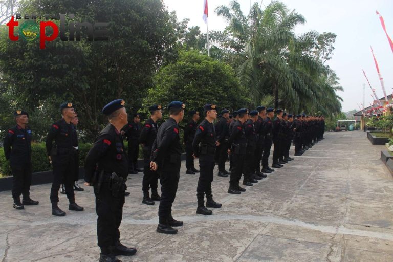 Wadanyon A Pelopor Satbrimob Polda Sumsel Tekankan Pentingnya Peran Polri