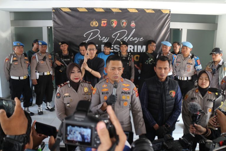Polres Bogor Tangkap Pelaku Penembakan dan Kepemilikan Senjata Ilegal