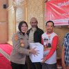 Ratusan Polwan Gelar Napak Tilas di HUT ke-76