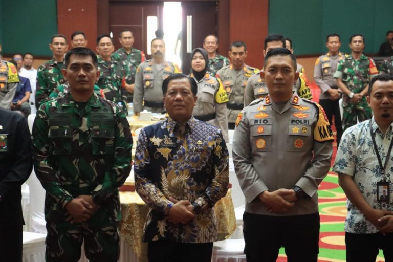Rakor Lintas Sektoral Antisipasi Pengamanan Pilkada Bogor 2024
