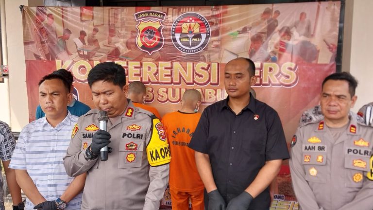 Polres Sukabumi Amankan 9 Pelaku Geng Motor dalam 24 Jam