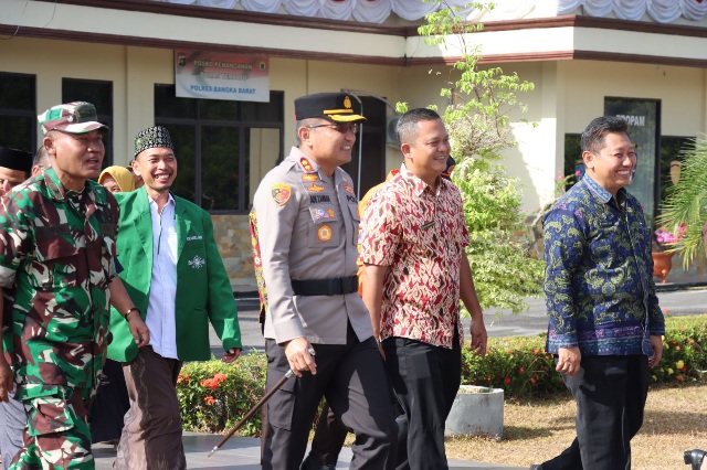 Polres Bangka Barat Gelar Operasi Mantap Praja untuk Amankan Pilkada 2024