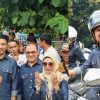 Erzaldi dan Yuri Bawa Vespa, Sentuh Hati Rakyat di Pilgub Babel