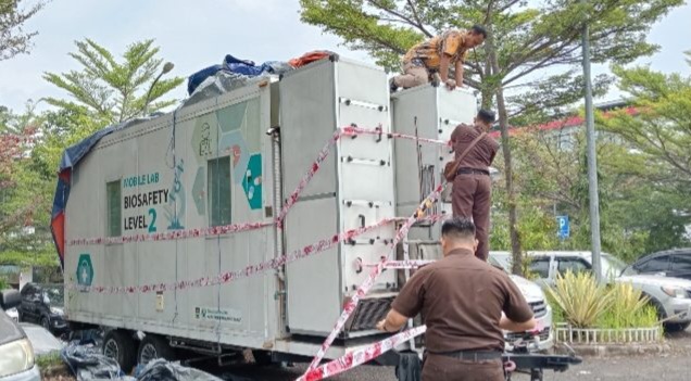 Kejari Bale Bandung Segel Caravan Mobile COVID-19