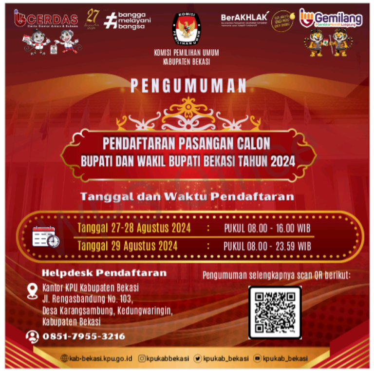pengumuman pendaftaran