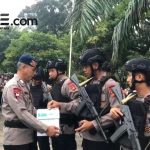 Batalyon A Pelopor Sumsel, Peduli Kemanusiaan Lewat Program Rabu Sedekah