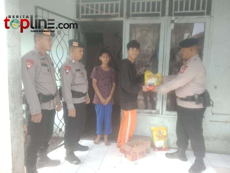 Batalyon A Pelopor Sumsel Gelar Bakti Sosial di Panti Asuhan Ar-Razaq