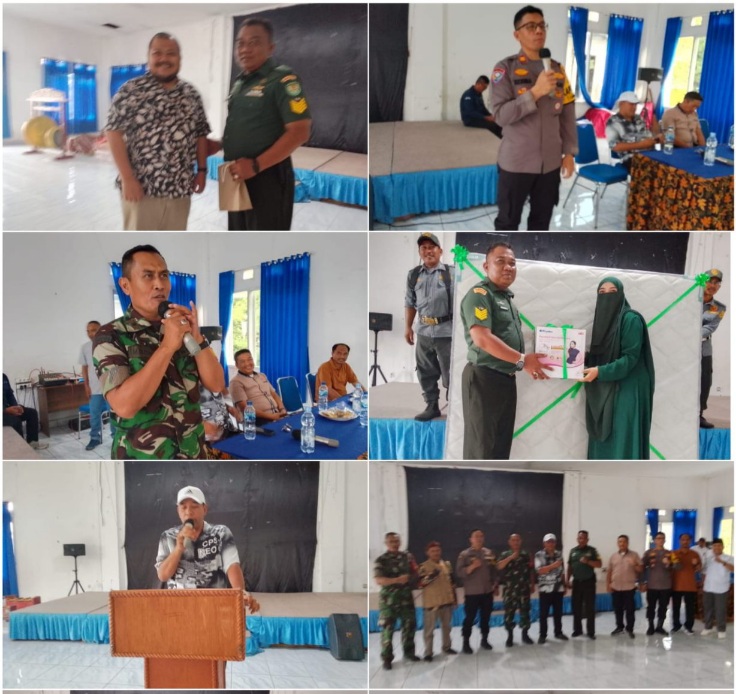 Pisah Sambut Babinsa di Pancawati: Kolaborasi TNI-POLRI Jaga Keamanan Desa
