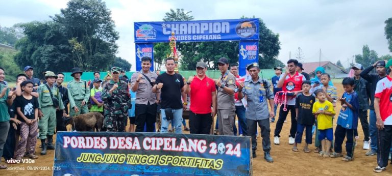 Turnamen Pordes Cipelang 2024 Ditutup Meriah