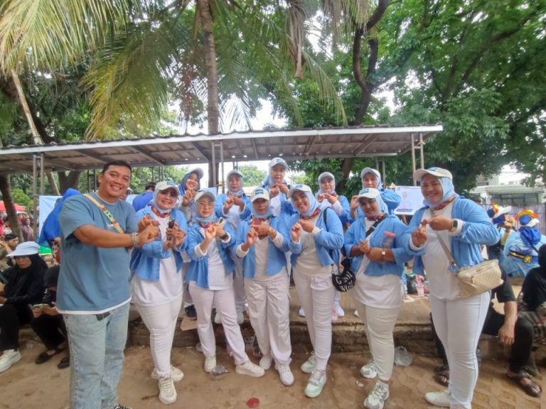 Lomba Senam Sehat DPC Demokrat Kota Depok bersama Supian-Chandra