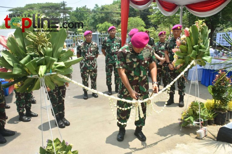Sejumlah Sarana dan Prasarana Korps Marinir di Surabaya, Diresmikan Dankormar