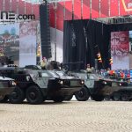 Korps Marinir Kerahkan Alutsista dalam Gladi Bersih HUT ke-79 TNI
