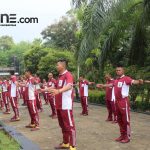 Batalyon A Pelopor Sumsel Tingkatkan Kebugaran Personel untuk Optimalkan Tugas