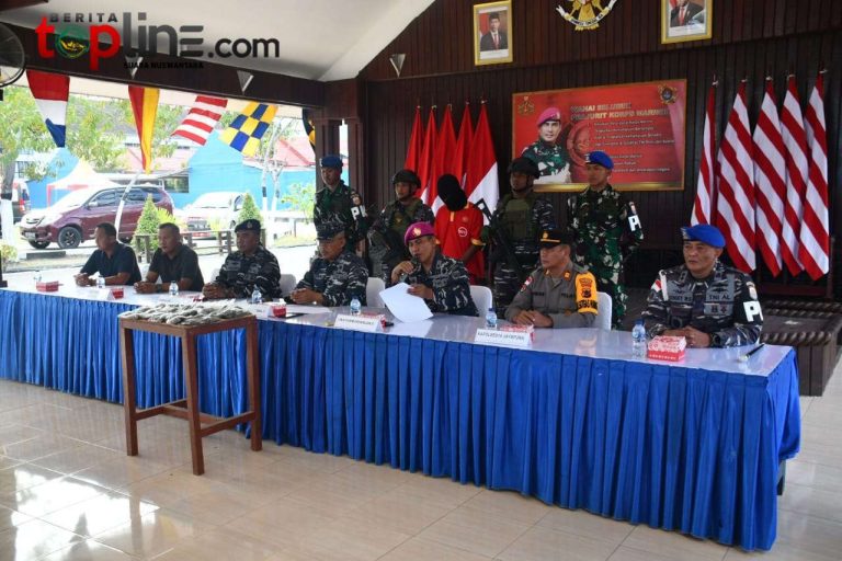 Yonmarhanlan X Gagalkan Penyelundupan 600 Gram Ganja di Jayapura