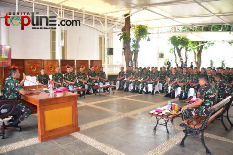 Pengarahan Dankormar untuk Calon Siswa Sesko TNI dan Seskoal