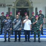 Menhub RI Kunjungi Markas Korps Marinir, Perkuat Sinergi untuk Indonesia Emas 2045