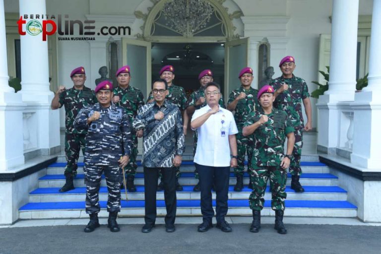 Menhub RI Kunjungi Markas Korps Marinir, Perkuat Sinergi untuk Indonesia Emas 2045