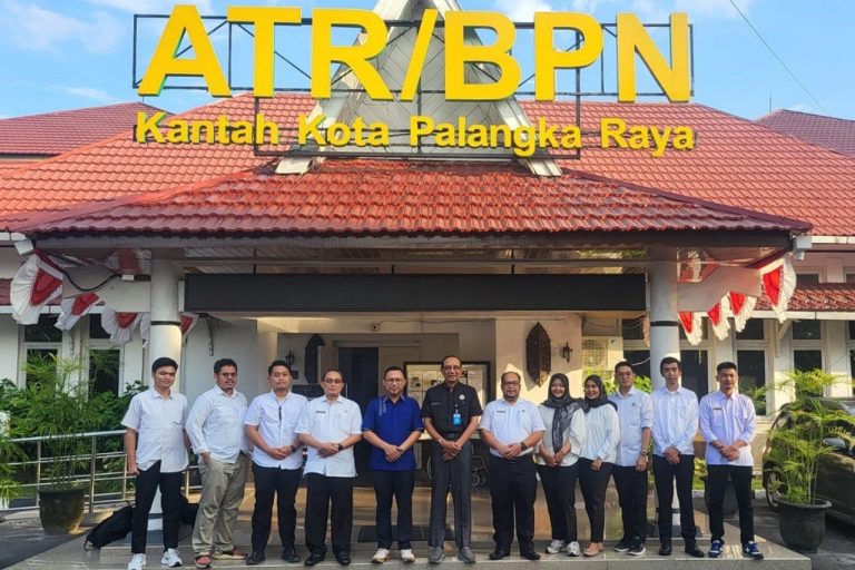 BPN Palangka Raya Permudah Proses Pendaftaran Tanah Pertama Kali