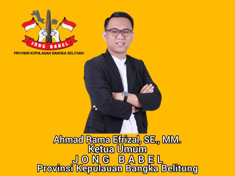 Ahmad Rama Efrizal Pelopori Pembentukan Organisasi Jong Babel, Fokus pada Lingkungan, Sosial, dan Pengembangan SDM – Ajak Anak Muda Babel Bersatu untuk Masa Depan