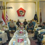 Penguatan Kerja Sama: Dankormar Terima Kunjungan Brigjen Andrew Niebel