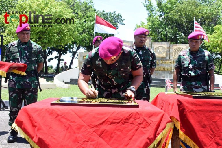 Komandan Korps Marinir Resmikan Plaza Brigif 2 Marinir: Simbol Kebanggaan dan Dedikasi Prajurit