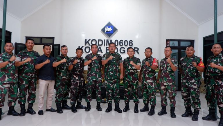 Kunjungan KASAD Di Makodim 0606/Kota Bogor Tingkatkan Sinergi dan Penguatan Institusi