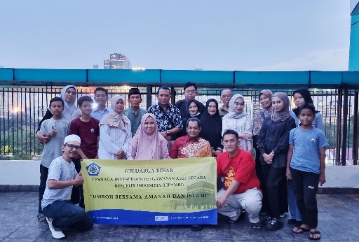 LIPAN RI Berangkatkan Seluruh Pengurus untuk Umroh
